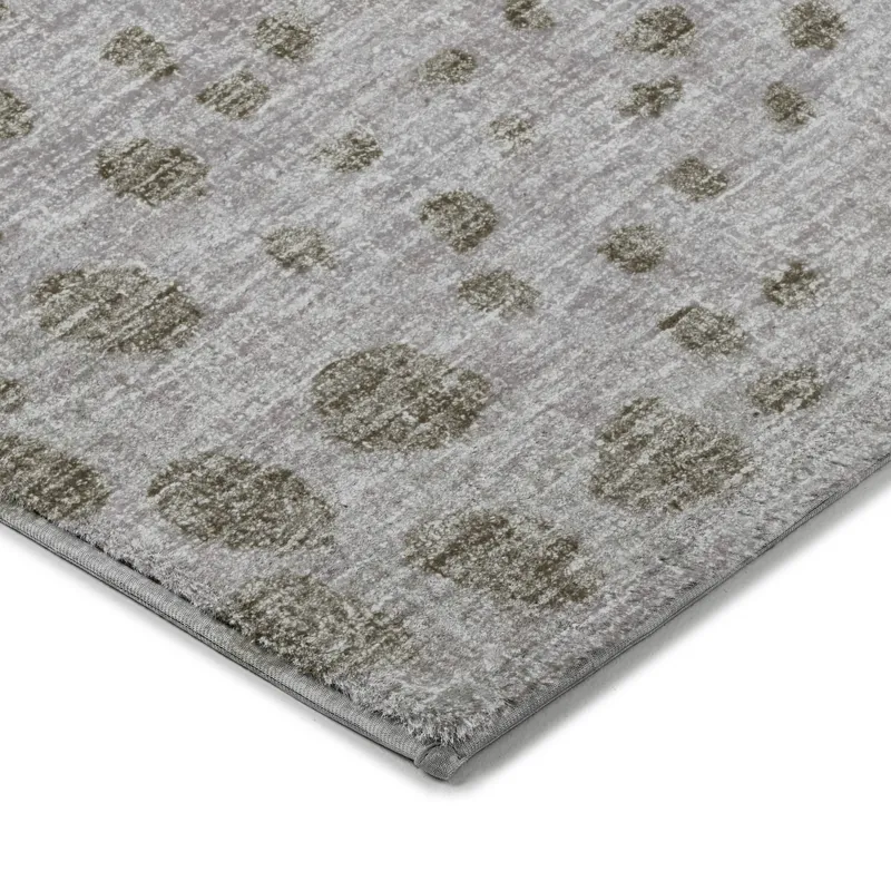 Luxury Washable Boca Taupe 5\' x 7\'6\" Rug