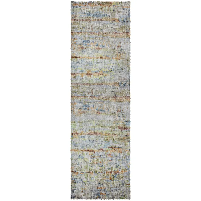 Luxury Washable Boca Putty 2\'3\" x 7\'6\" Runner Rug