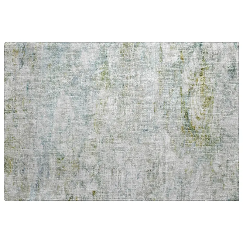 Luxury Washable Boca Seafoam 10\' x 14\' Rug