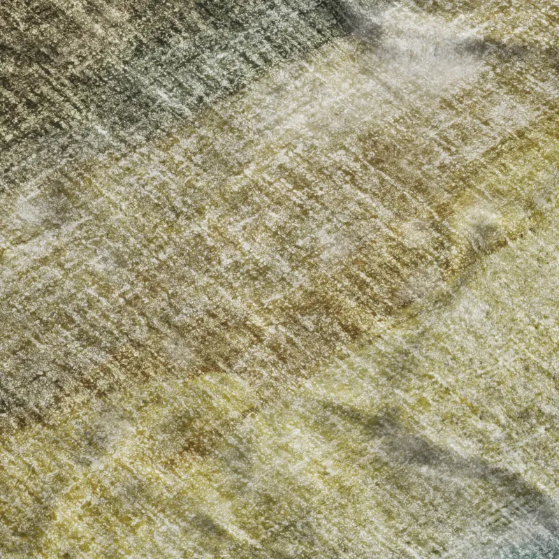 Luxury Washable Boca Khaki 1\'8\" x 2\'6\" Rug