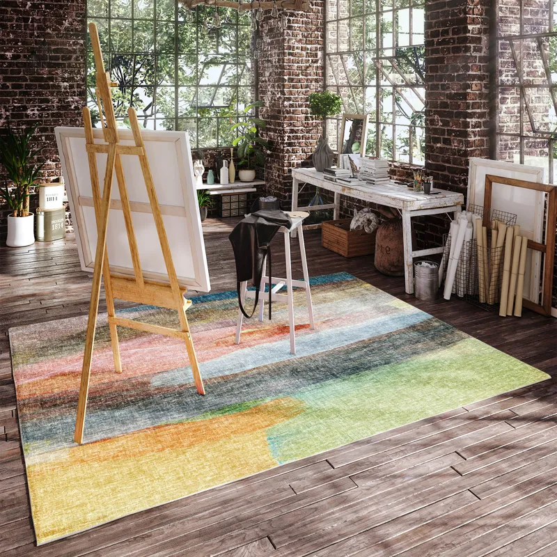 Luxury Washable Boca Salmon 2\'6\" x 3\'10\" Rug