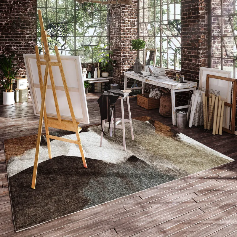 Luxury Washable Boca Taupe 8\' x 10\' Rug