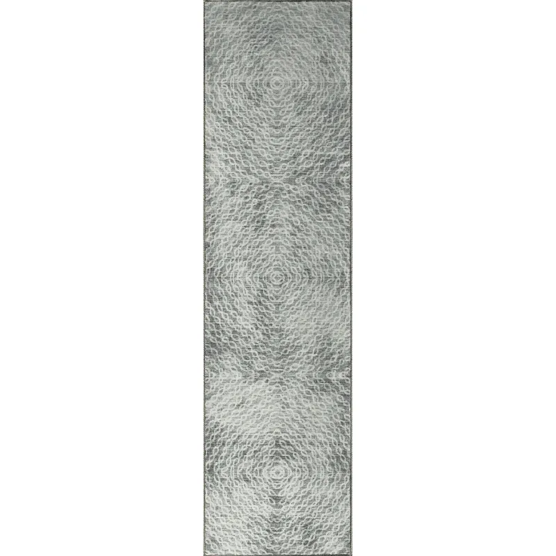 Brisbane Metal 2\'3\" x 7\'6\" Runner Rug