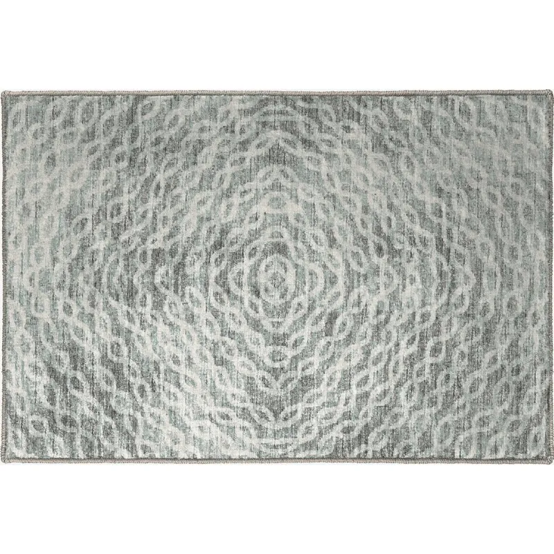 Brisbane Metal 1\'8\" x 2\'6\" Rug