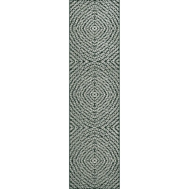 Brisbane Midnight 2\'3\" x 7\'6\" Runner Rug