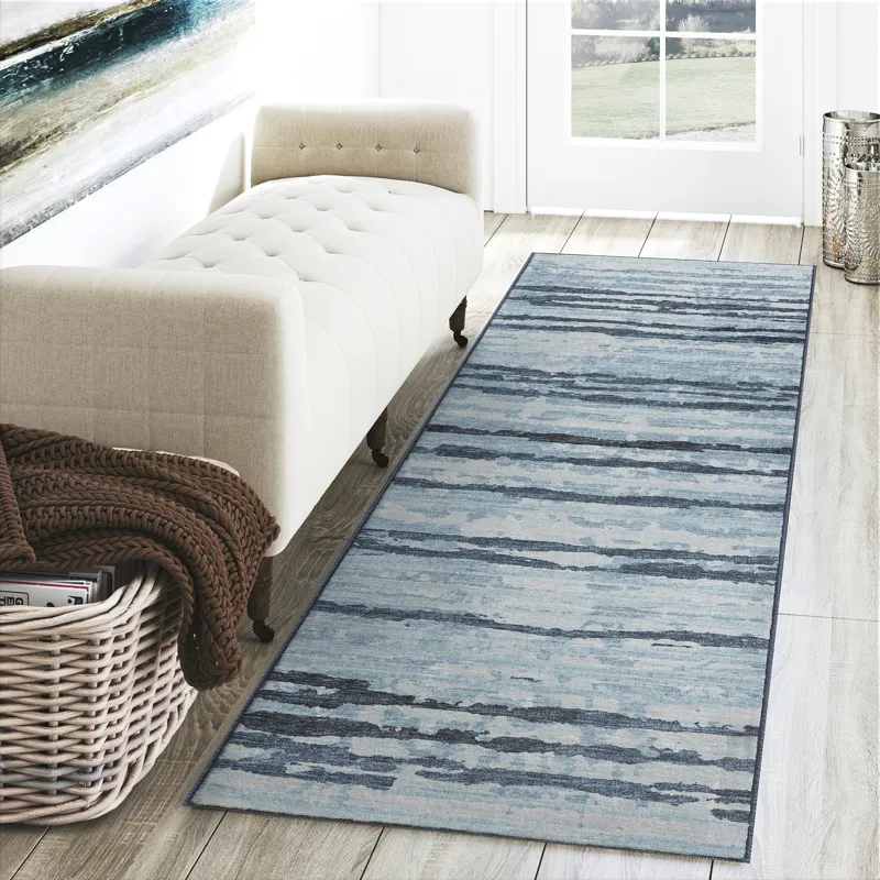Brisbane Sky 2\'3\" x 7\'6\" Runner Rug