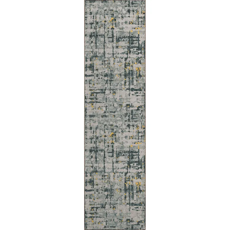 Brisbane Gold 2\'3\" x 7\'6\" Runner Rug