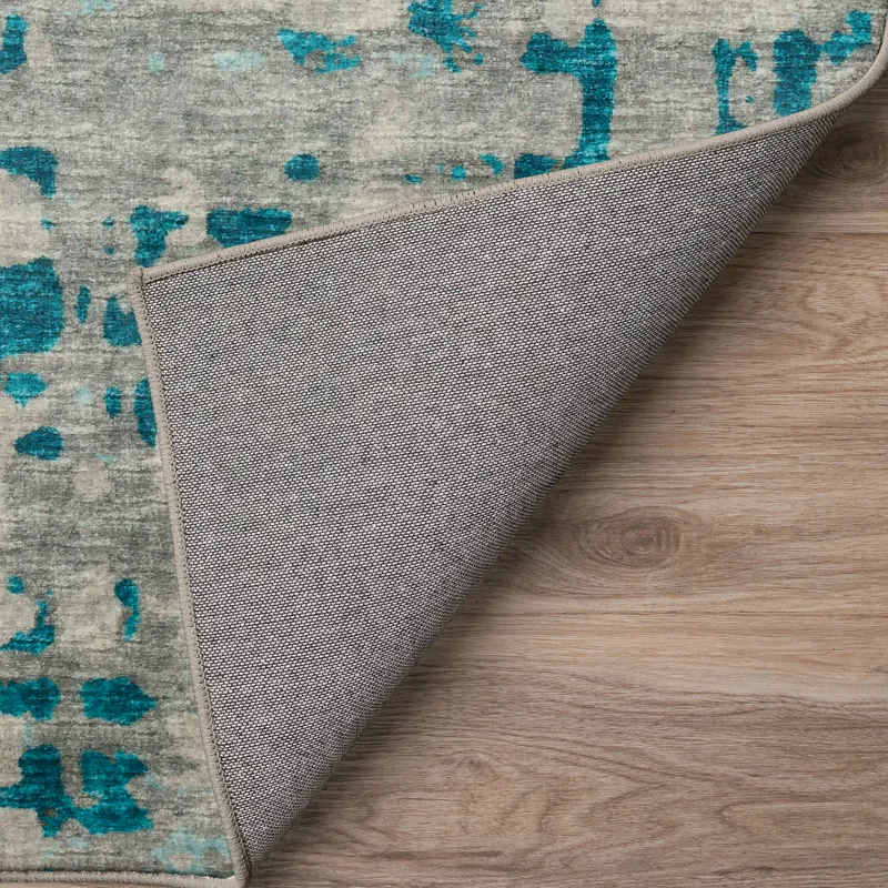 Brisbane Teal 5\' x 7\'6\" Rug