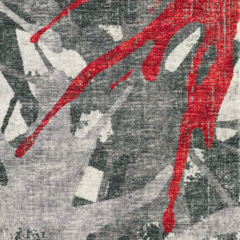 Brisbane Scarlet 2\'3\" x 7\'6\" Runner Rug