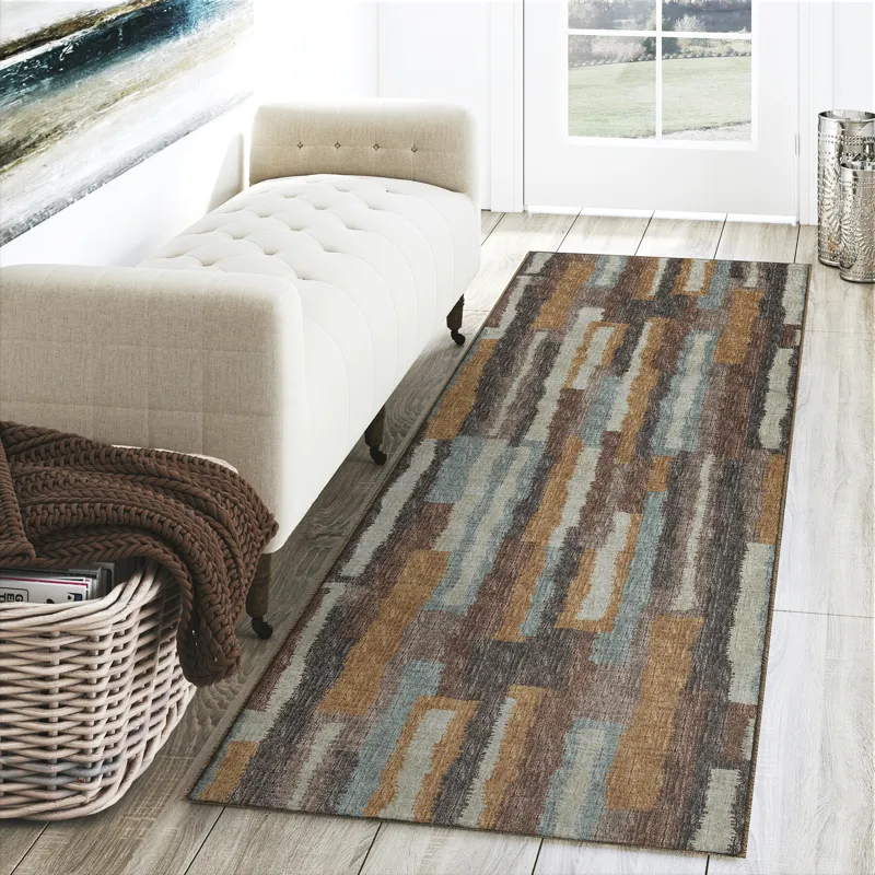 Brisbane Canyon 2\'3\" x 7\'6\" Runner Rug