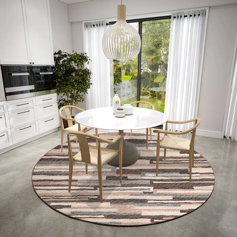Brisbane Sable 8\' x 8\' Round Rug