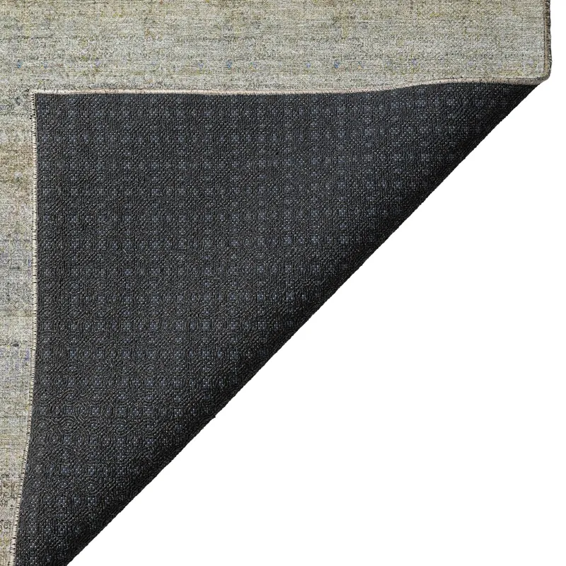 Luxury Washable Indoor/Outdoor Burano Seafoam 3\' x 5\' Rug