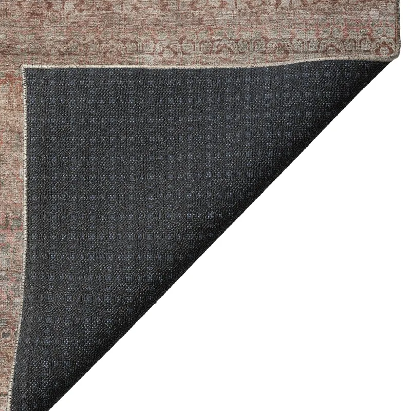 Luxury Washable Indoor/Outdoor Burano Coral 5\' x 7\'6\" Rug