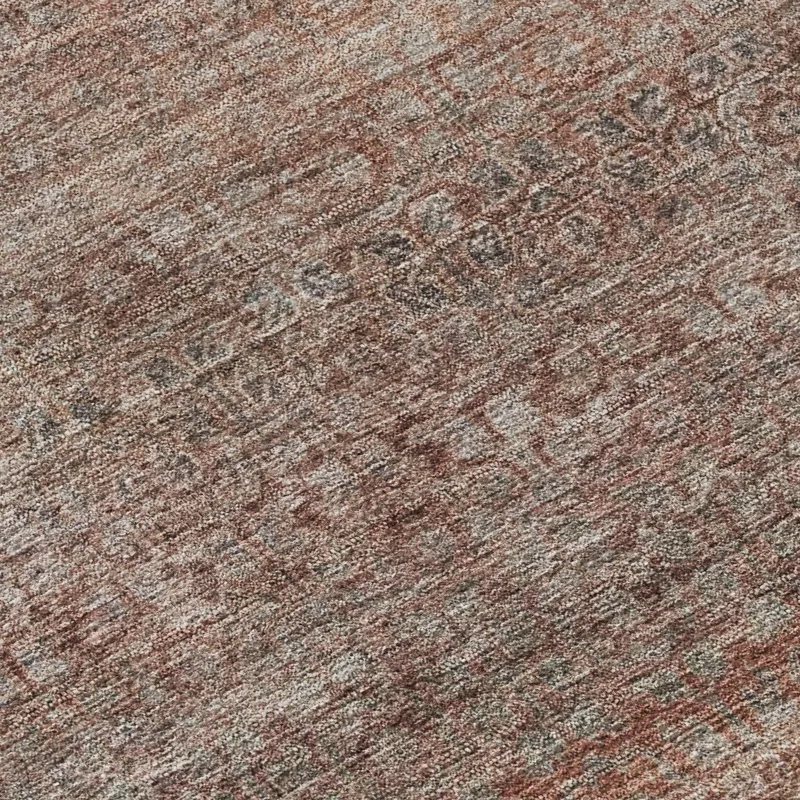 Luxury Washable Indoor/Outdoor Burano Coral 5\' x 7\'6\" Rug