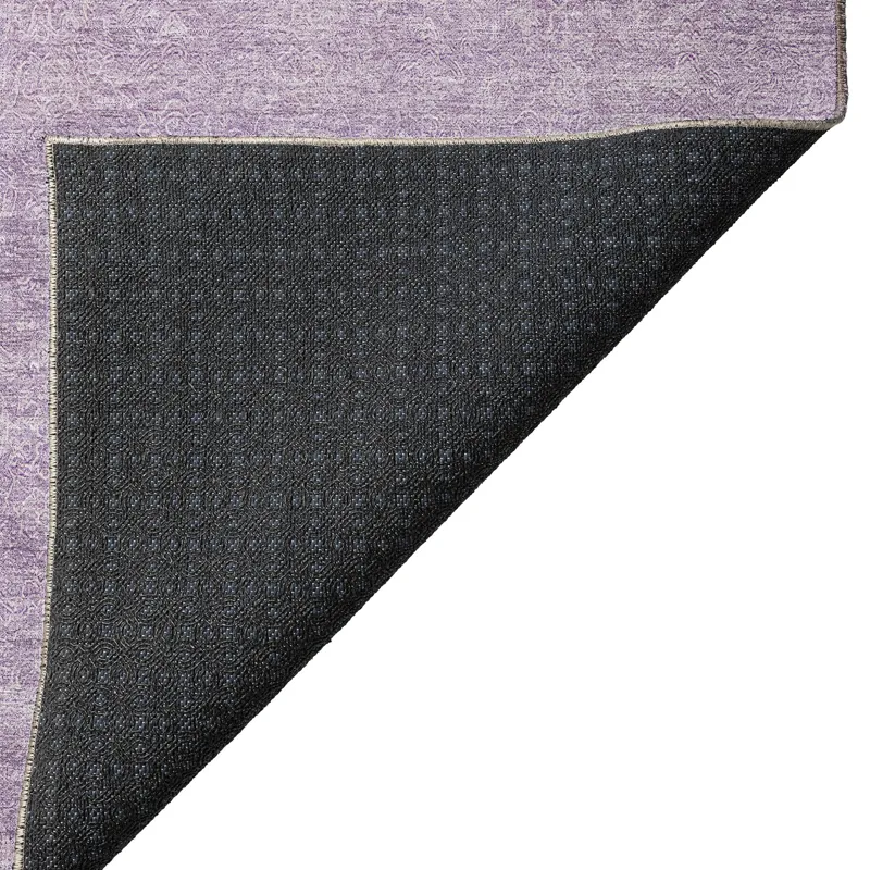 Luxury Washable Indoor/Outdoor Burano Lavender 9\' x 12\' Rug