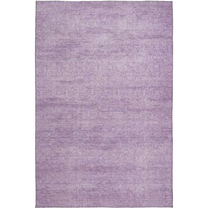 Luxury Washable Indoor/Outdoor Burano Lavender 9\' x 12\' Rug