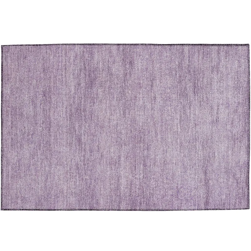 Luxury Washable Indoor/Outdoor Burano Lavender 1\'8\" x 2\'6\" Rug