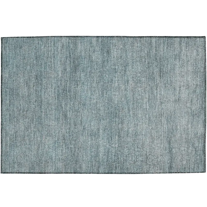 Luxury Washable Indoor/Outdoor Burano Seafoam 1\'8\" x 2\'6\" Rug