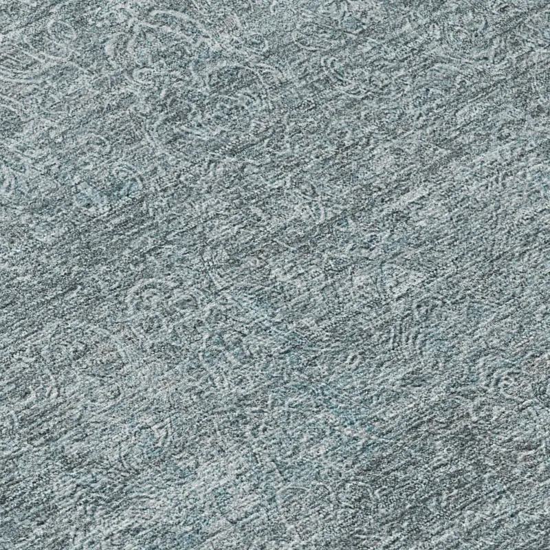 Luxury Washable Indoor/Outdoor Burano Seafoam 9\' x 12\' Rug