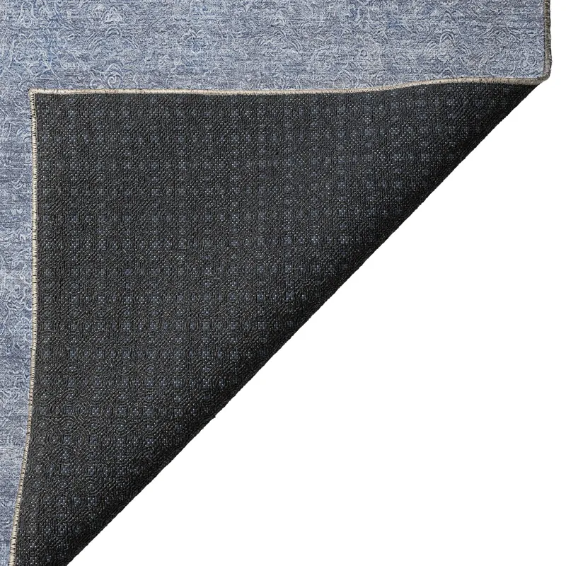 Luxury Washable Indoor/Outdoor Burano Sky 5\' x 7\'6\" Rug