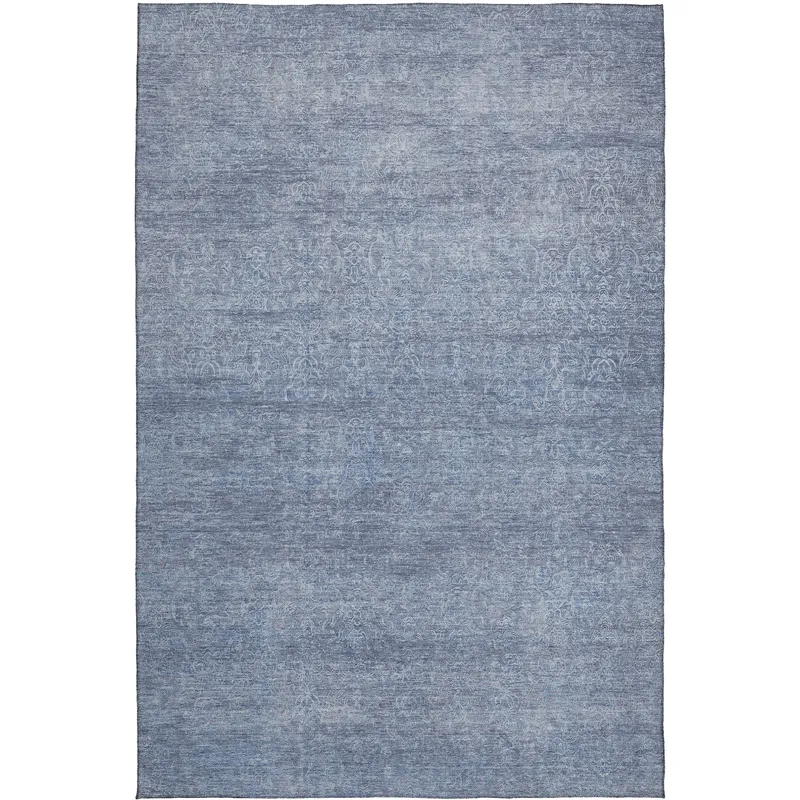 Luxury Washable Indoor/Outdoor Burano Sky 5\' x 7\'6\" Rug