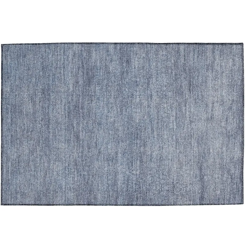 Luxury Washable Indoor/Outdoor Burano Sky 1\'8\" x 2\'6\" Rug