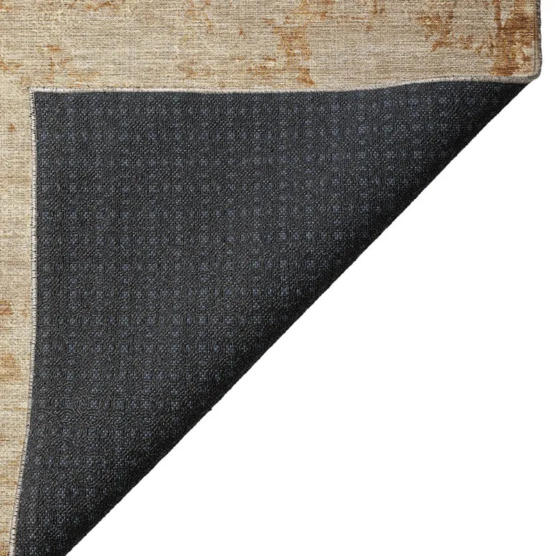 Luxury Washable Indoor/Outdoor Burano Copper 5\' x 7\'6\" Rug