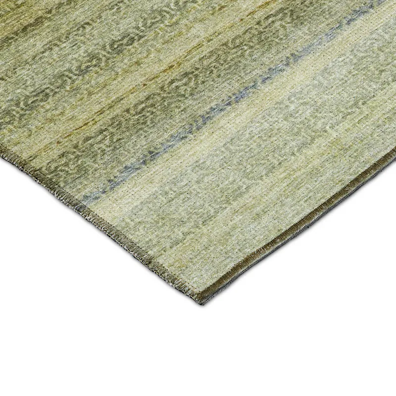Luxury Washable Indoor/Outdoor Burano Aloe 9\' x 12\' Rug