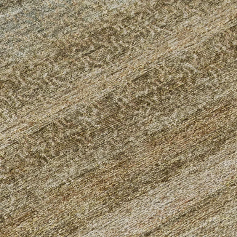 Luxury Washable Indoor/Outdoor Burano Copper 9\' x 12\' Rug