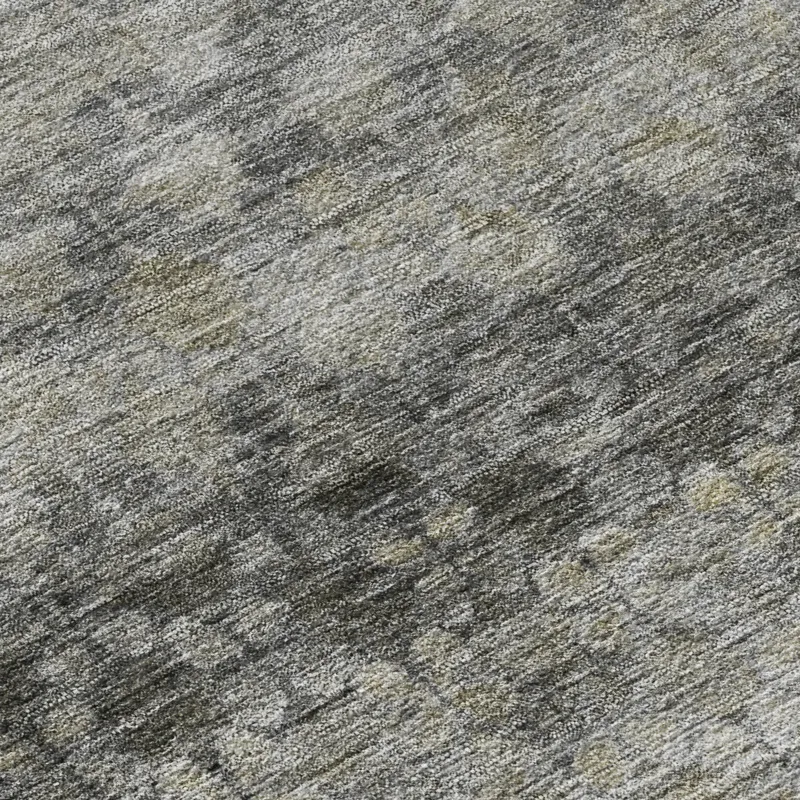 Luxury Washable Indoor/Outdoor Burano Pewter 2\'6\" x 3\'10\" Rug