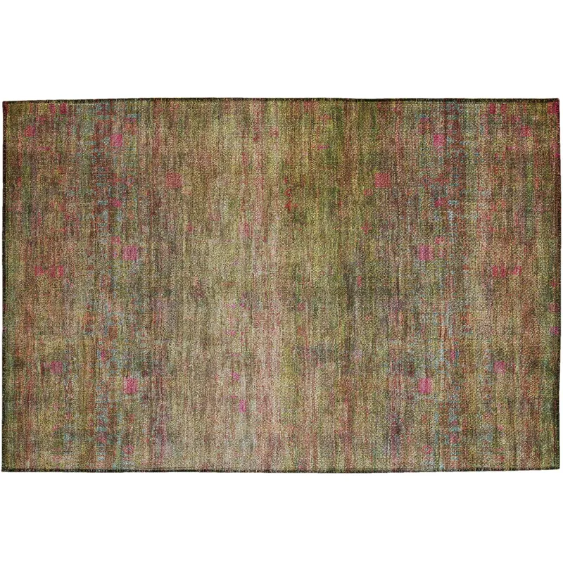 Luxury Washable Indoor/Outdoor Burano Cactus 1\'8\" x 2\'6\" Rug