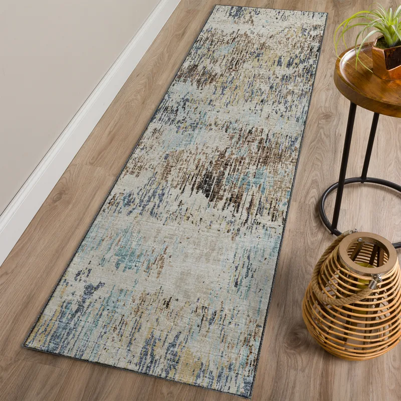 Camberly Driftwood 2\'3\" x 7\'6\" Runner Rug