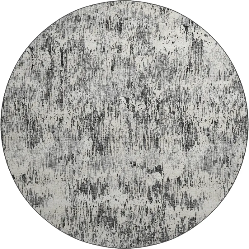 Camberly Graphite 8\' x 8\' Round Rug