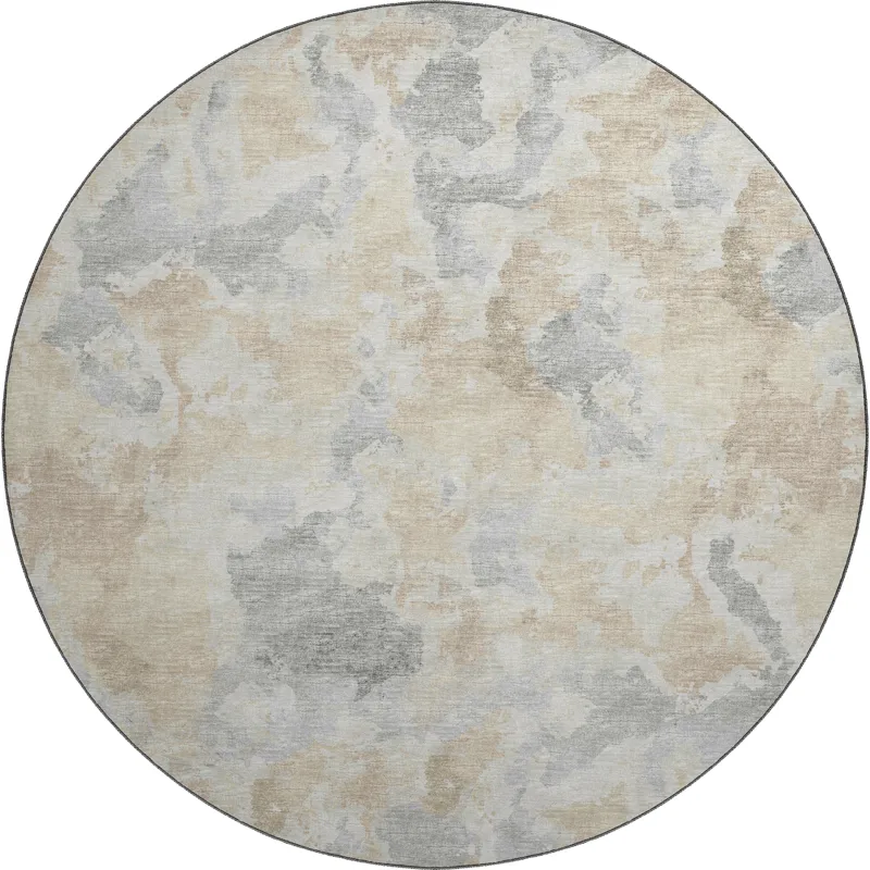 Camberly Stucco 8\' x 8\' Round Rug