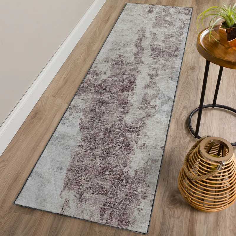 Camberly Merlot 2\'3\" x 7\'6\" Runner Rug