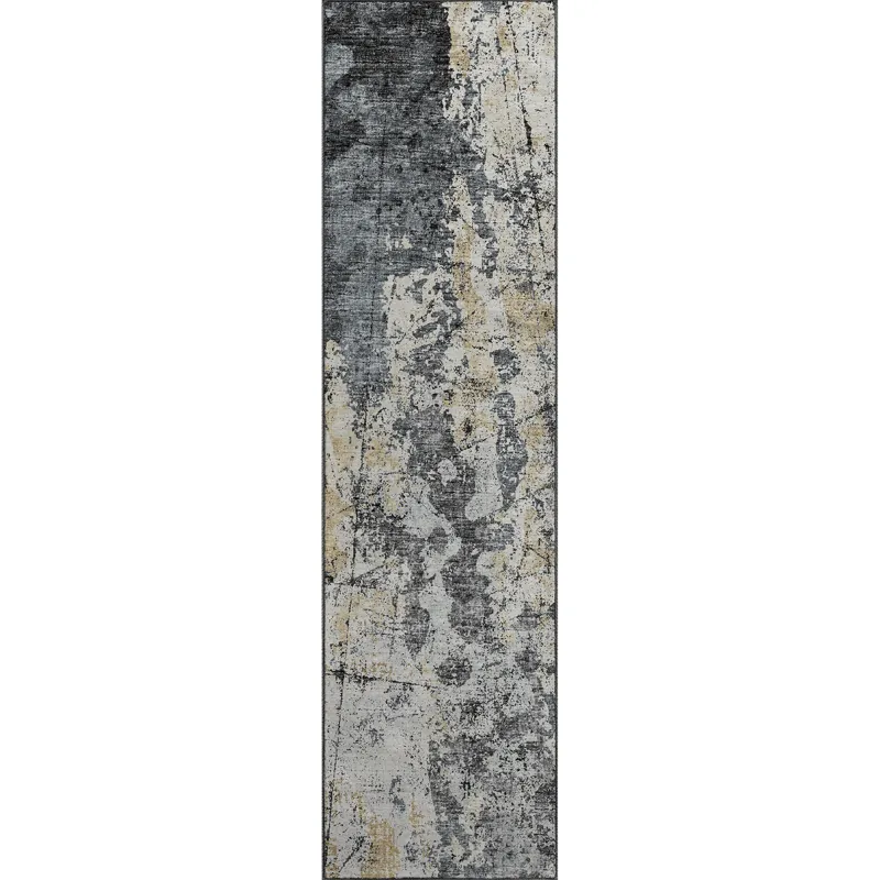 Camberly Midnight 2\'3\" x 7\'6\" Runner Rug