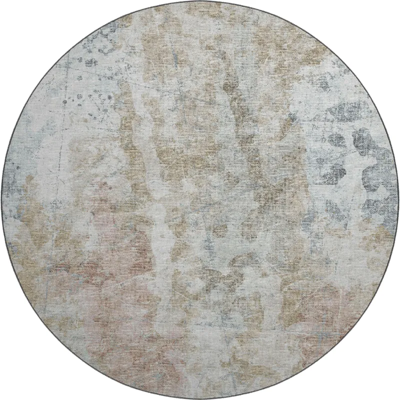 Camberly Mineral Blue 8\' x 8\' Round Rug