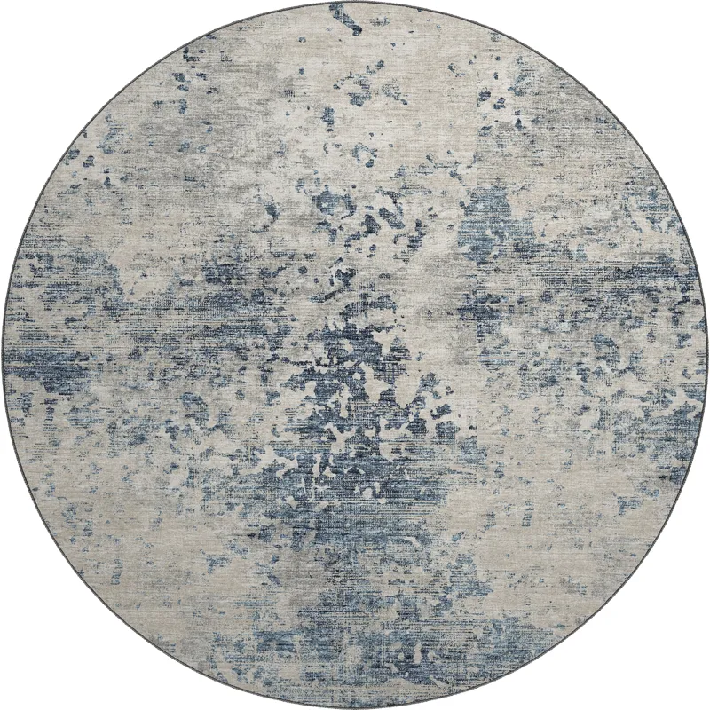 Camberly Ink 8\' x 8\' Round Rug