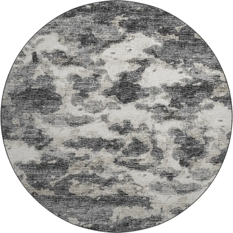 Camberly Midnight 8\' x 8\' Round Rug