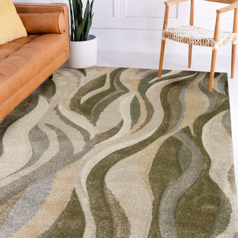 Carmona Cactus 9\'10\" x 13\'2\" Rug