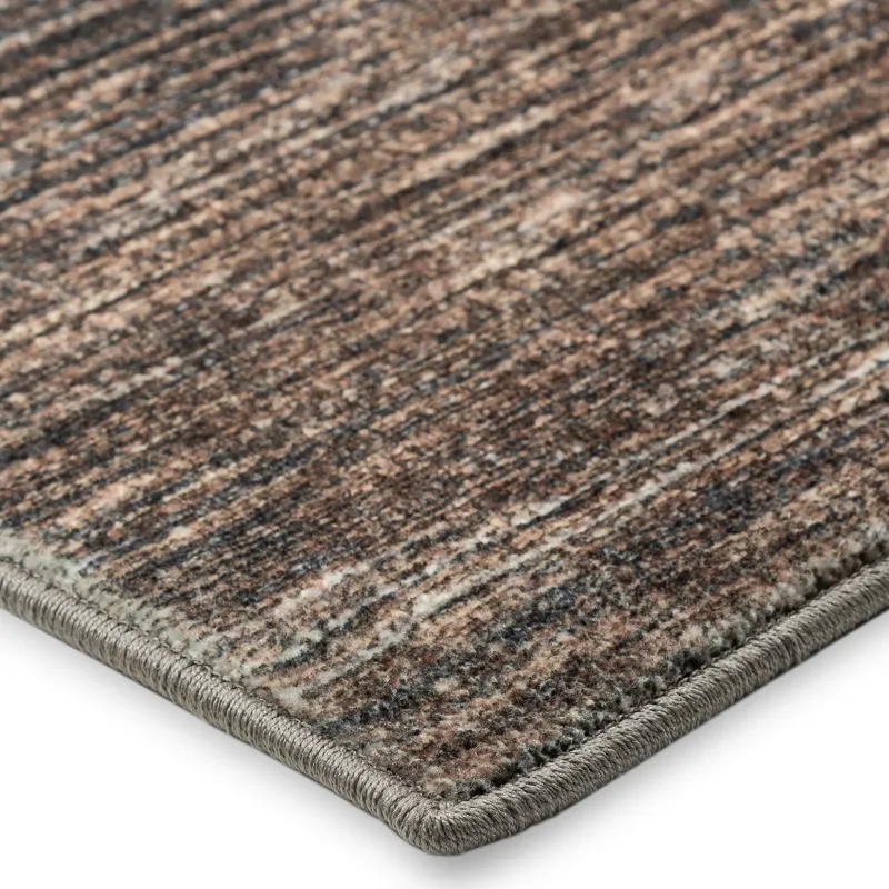 Ciara Chocolate 2\'6\" x 12\' Runner Rug