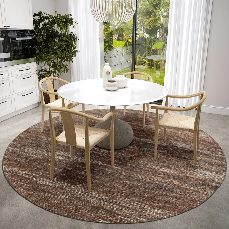 Ciara Chocolate 10\' x 10\' Round Rug