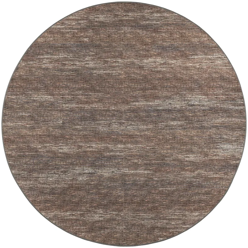 Ciara Chocolate 10\' x 10\' Round Rug