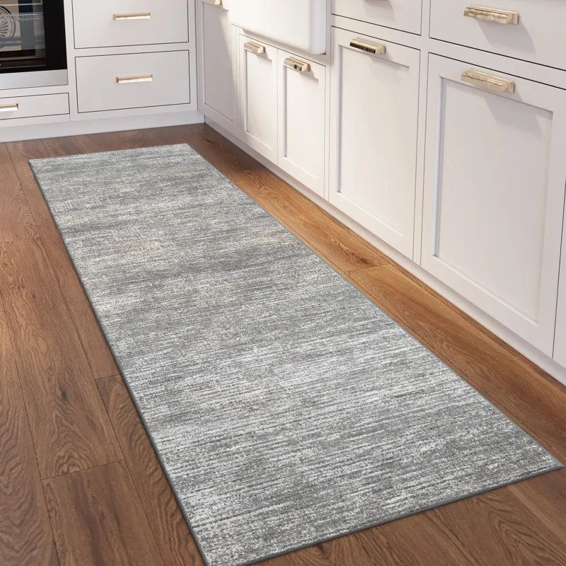Ciara Graphite 2\'6\" x 8\' Runner Rug