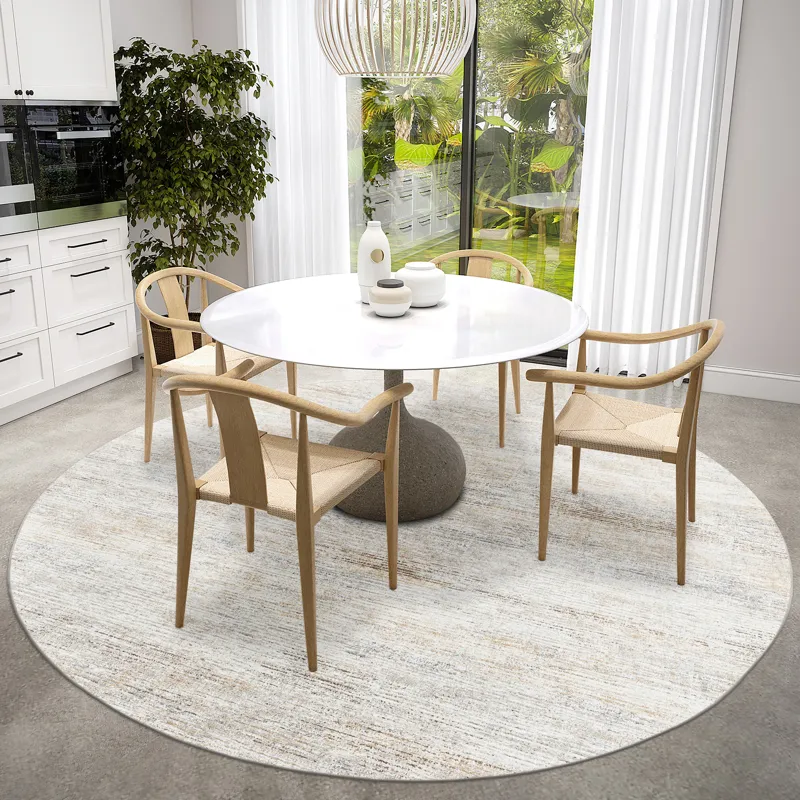 Ciara Linen 6\' x 6\' Round Rug