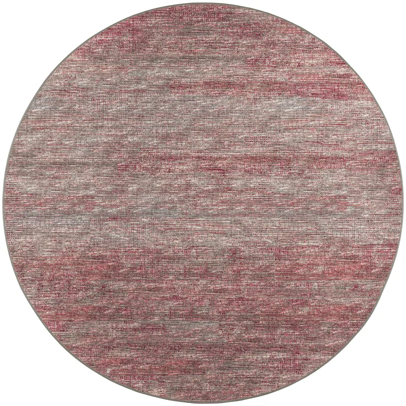 Ciara Merlot 6\' x 6\' Round Rug