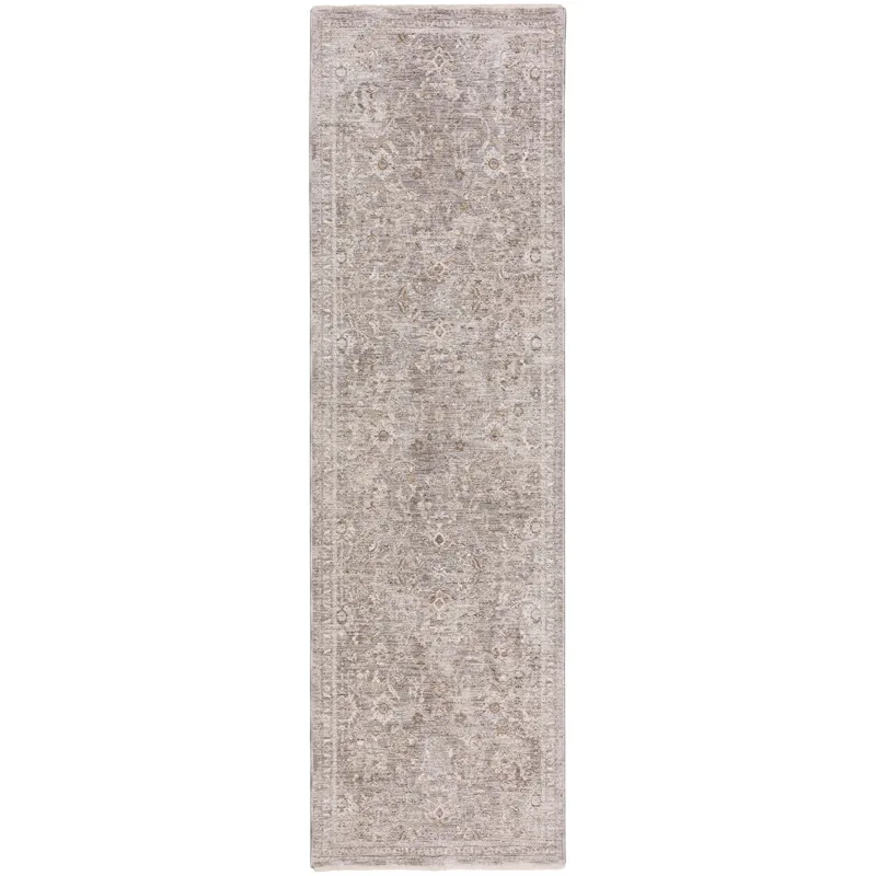 Cyprus Silver 2\'3\" x 7\'10\" Runner Rug