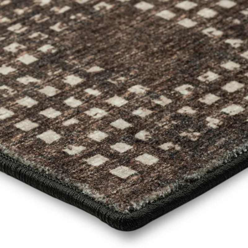 Delano Chocolate 6\' x 6\' Round Rug