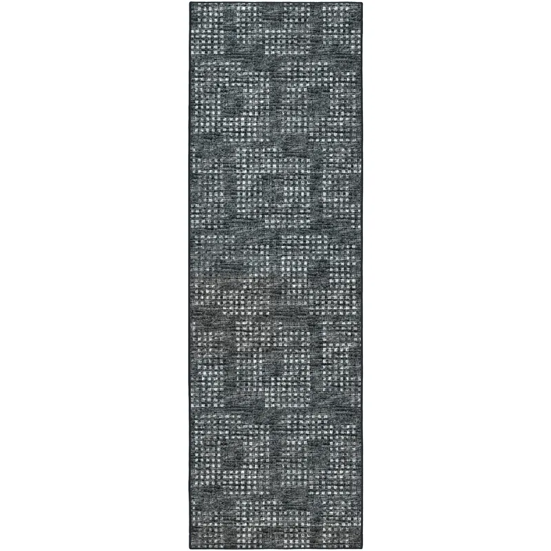Delano Midnight 2\'6\" x 10\' Runner Rug