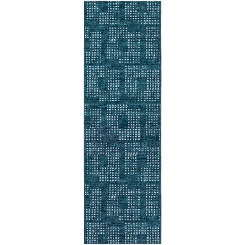 Delano Navy 2\'6\" x 8\' Runner Rug